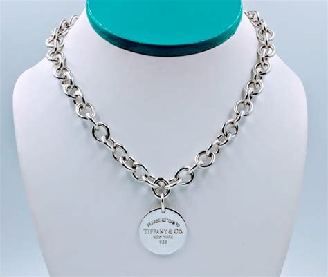 925 sterling silver tiffany replica|authentic tiffany silver necklace.